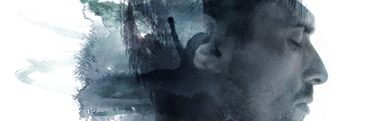 Study Shows Short Written Exposure Therapy Effective For PTSD Watercolor portrait of a man