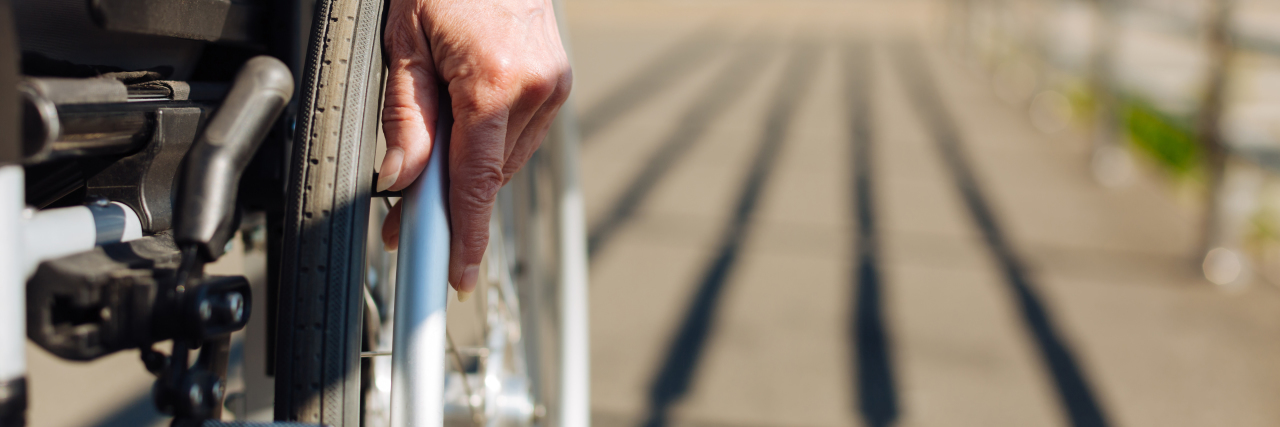 Smelling Other People's BO as a Wheelchair User woman in a wheelchair