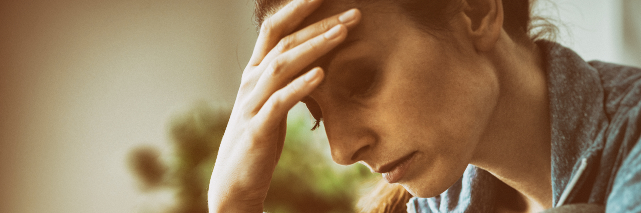 How Cerebral Palsy Affects My Energy Level Tired woman at home.