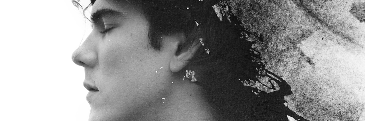 'High Functioning' Depression Turns Into Major Depression black and white portrait of a man