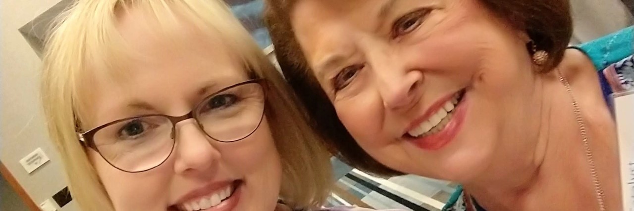 Finding Other People With Lambert Eaton Myasthenic Syndrome two woman at a rare reunion