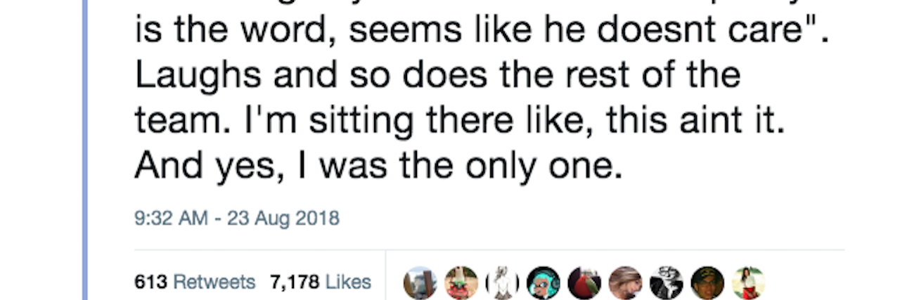 Twitter Thread Shows Importance of Diverse Doctors tweet from doctor