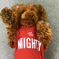 Thurman in a Mighty T-shirt