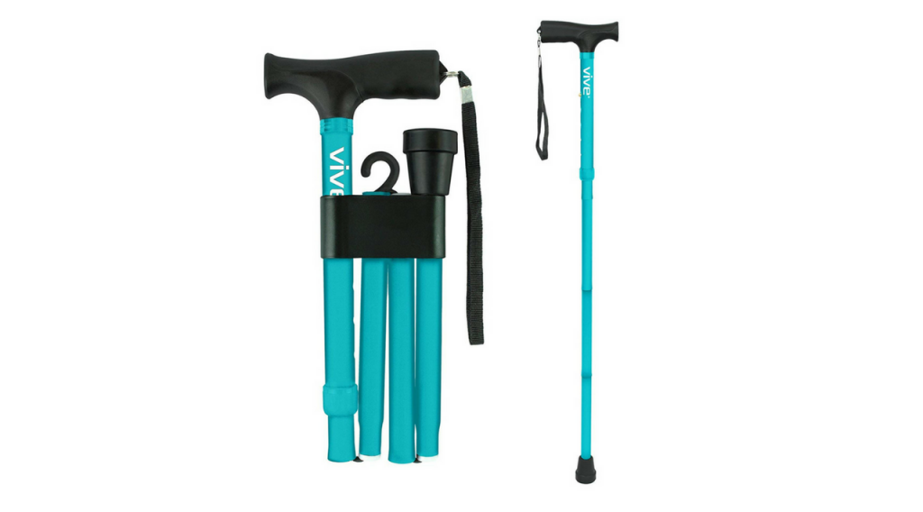 portable folding cane