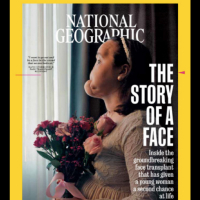 National Geographic cover featuring Katie Stubblefield