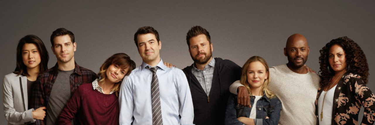 ABC Adds a New Drama About Suicide Loss, 'A Million Little Things,' to Its Fall Lineup  The cast of "A Million Little Things" against a brown backdrop