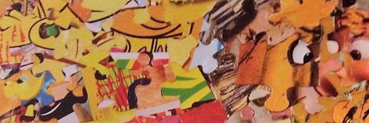 Navigating School as an Autistic Child Art piece by May Sarton