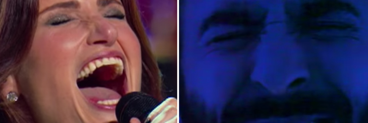 songs people with bipolar disorder relate to showing idina menzel and coleman hell performing