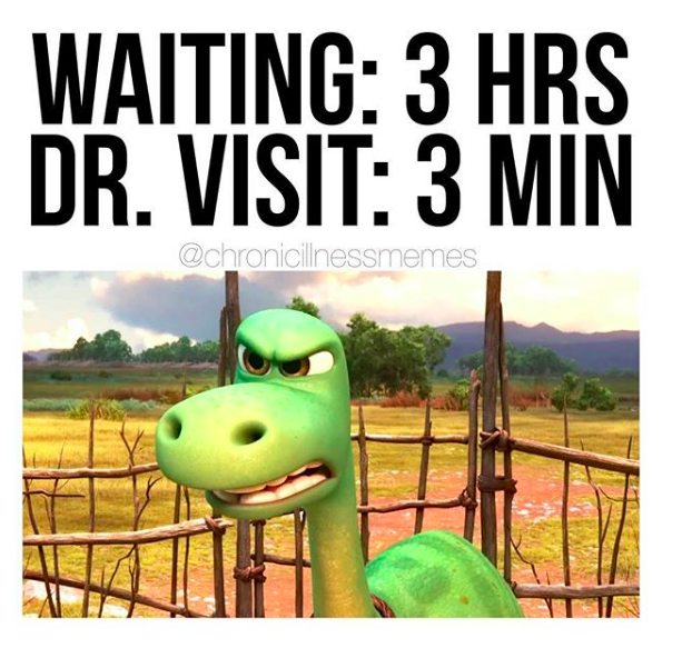 waiting 3 hours, dr visit 3 min