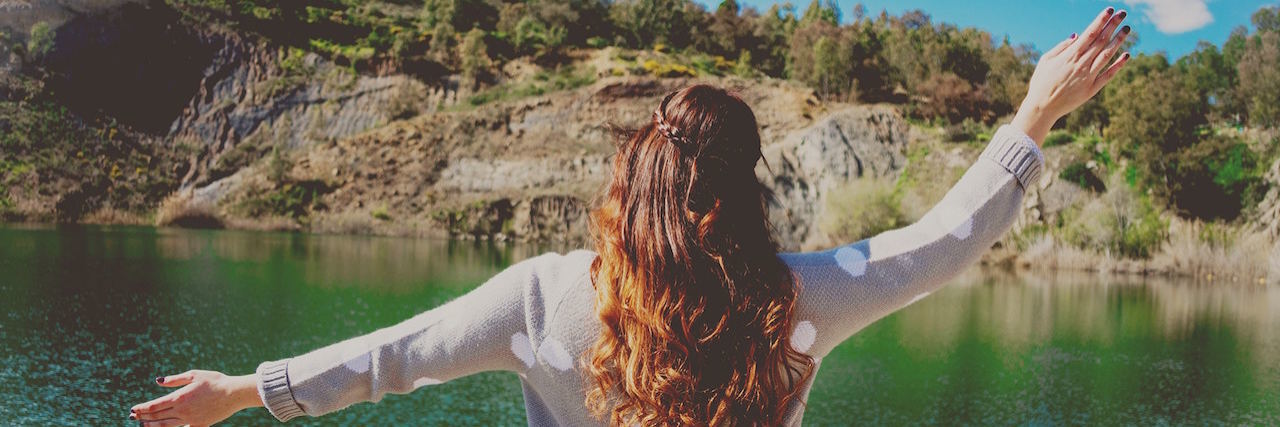 What Asexuality Means to Me A woman looking out at the water