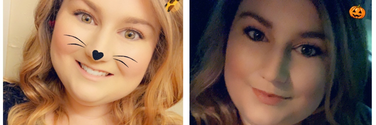 Drinking Too Much During a Manic Episode A split screen