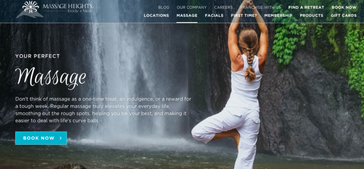 A woman doing a yoga pose