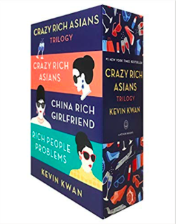 Book trilogy "Crazy Rich Asians" by Kevin Kwan