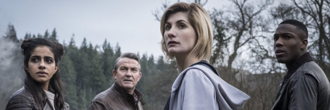 'Doctor Who' Includes Ryan, Doctor Companion With Dyspraxia The Doctor (Jodie Whittaker) with her companions