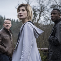 The Doctor (Jodie Whittaker) with her companions