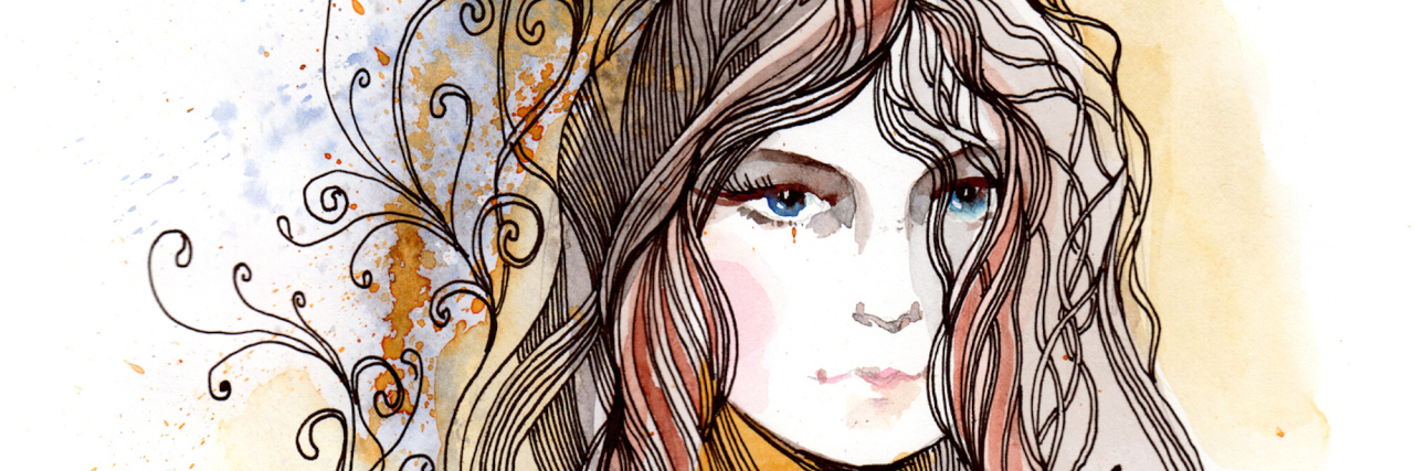 When You Think Your Body Is 'Disgusting' woman artistic illustration