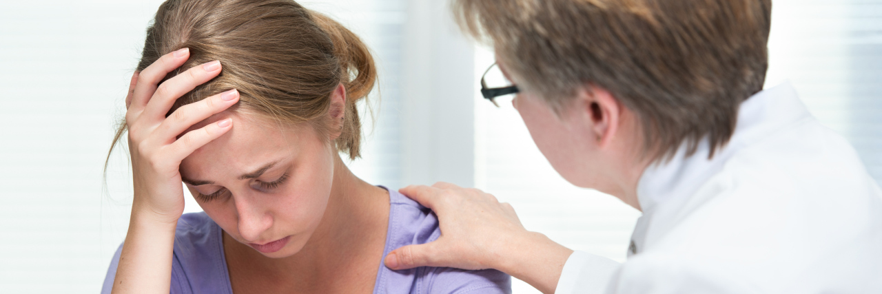 To the Doctors Who Ignored My Symptoms and Let Me Down A teenager looking sad in a doctor's office.