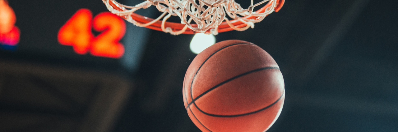 How Basketball Brings Me Joy as a Person With a Disability Basketball hoop.