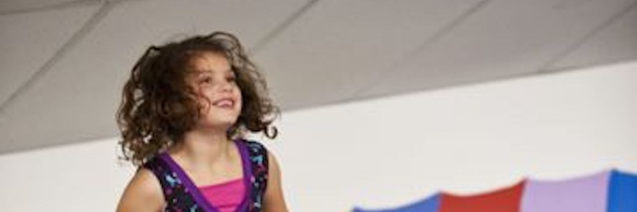 When My Daughter on the Autism Spectrum 'Misbehaved' at a Restaurant Girl jumping.