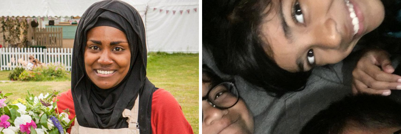 'Great British Bake Off's' Nadiya Hussain Has Anxiety, Panic Disorder Nadiya Hussain with 'The Great British Bake Off' award and her children