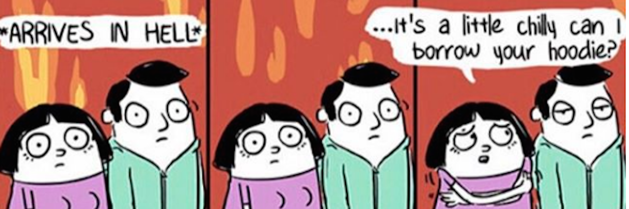 14 Memes You'll Relate to If You Can't Regulate Body Temperature too cold in hell meme