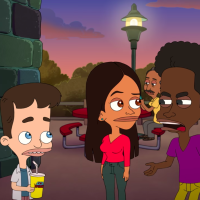 Devin, Nick, Gina and DeVon from "Big Mouth"