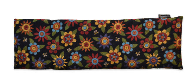 flower patterned microwavable heat bag