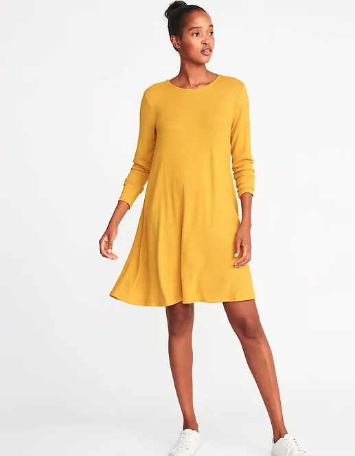 yellow old navy dress