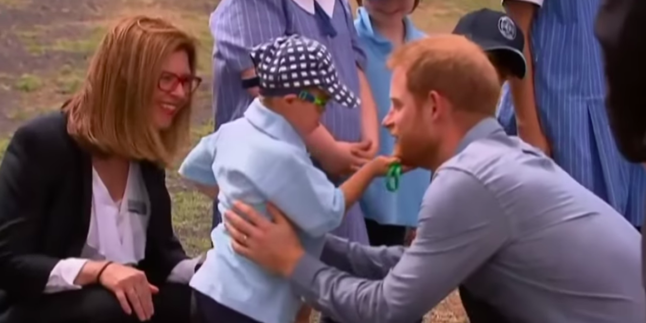 Prince Harry Breaks Royal Protocol for Boy With Down Syndrome