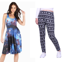 dress and leggings