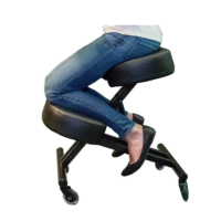 gloves and kneeling office chair