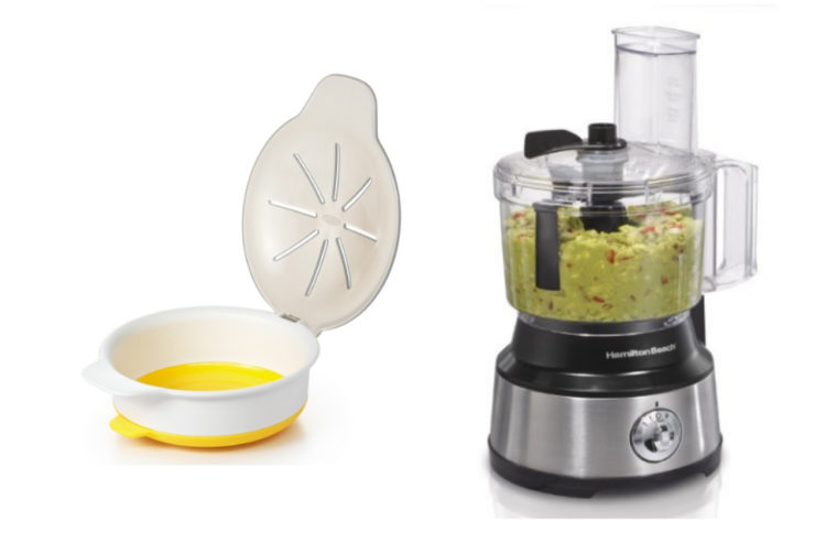 microwave egg maker and food processor