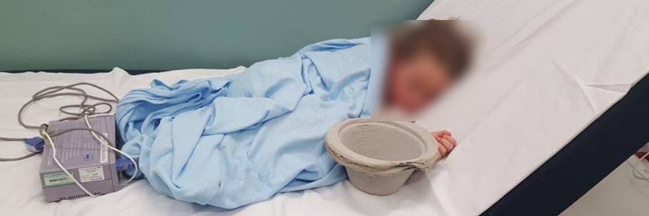 Bullying Made Daughter Sick From Anxiety A child on a hospital bed