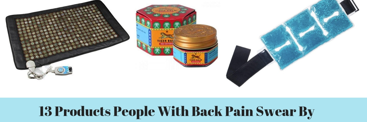 13 Recommendations for Products That Help Back Pain