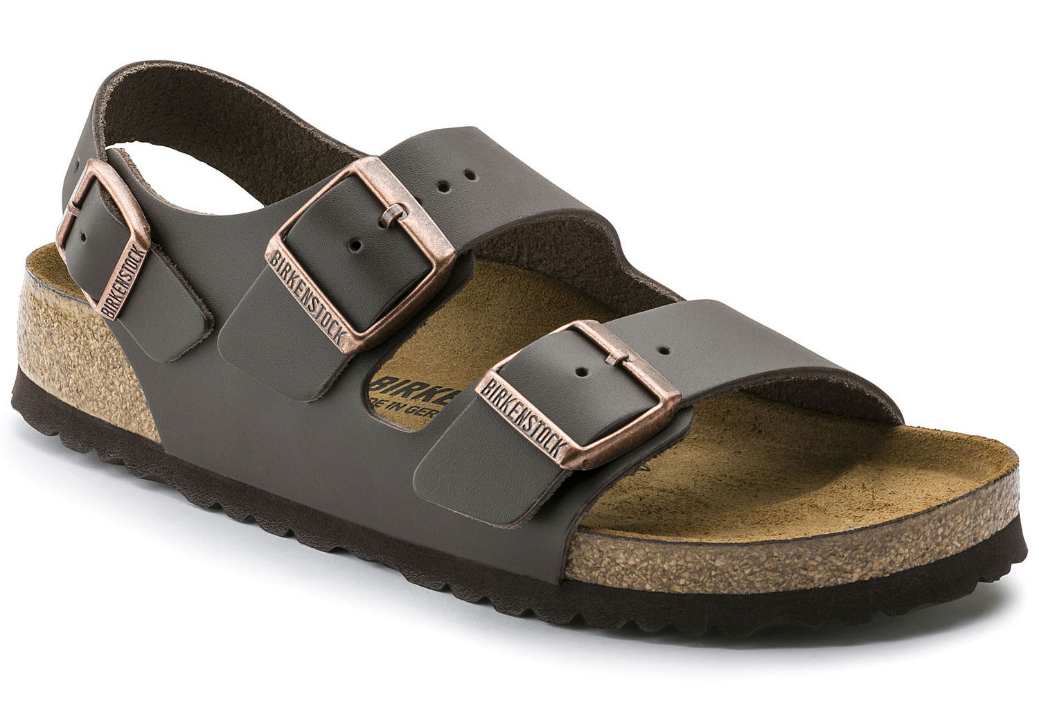 milano leather birkenstock sandals
