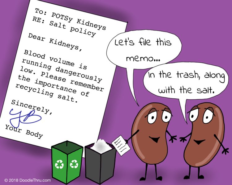 doodlethru kidneys talking about salt comic