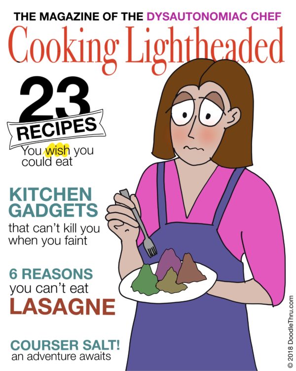 cooking lightheaded magazine comic 