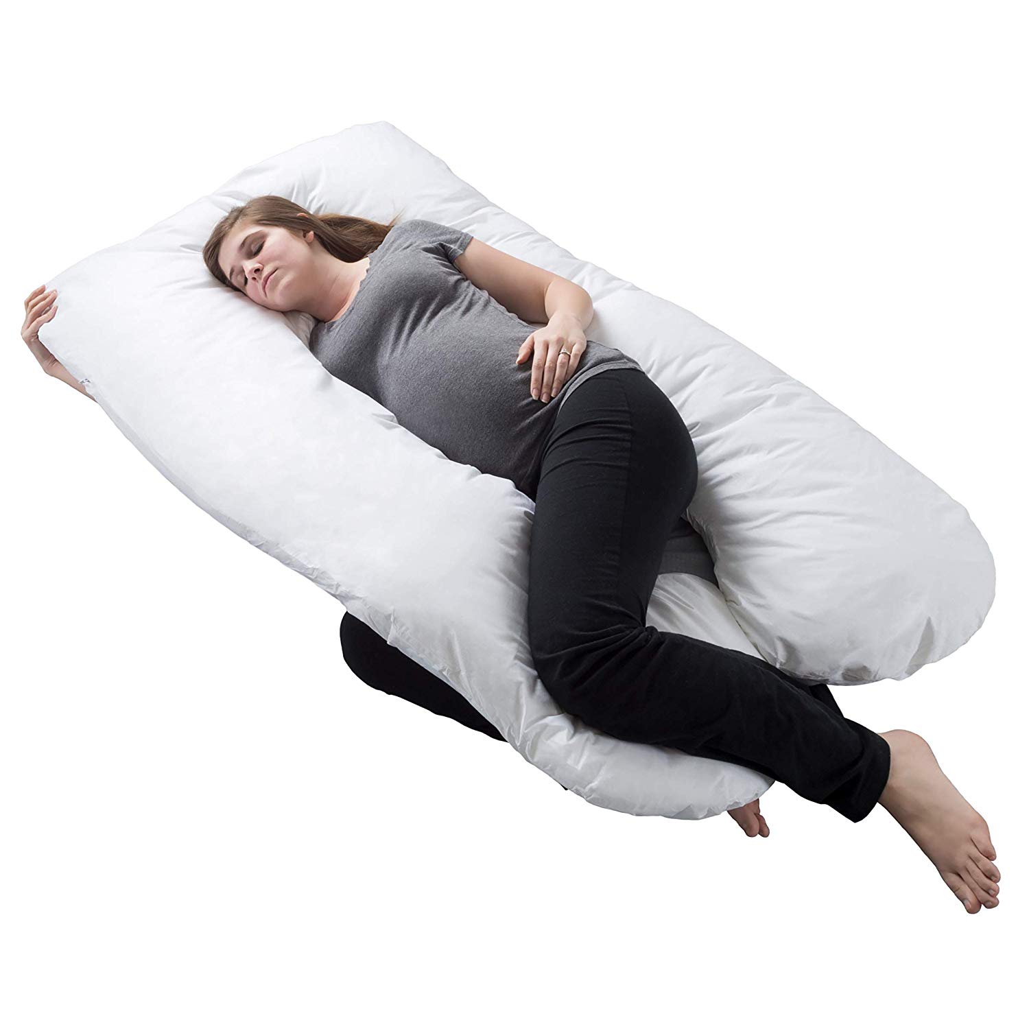 u-shaped pregnancy pillow