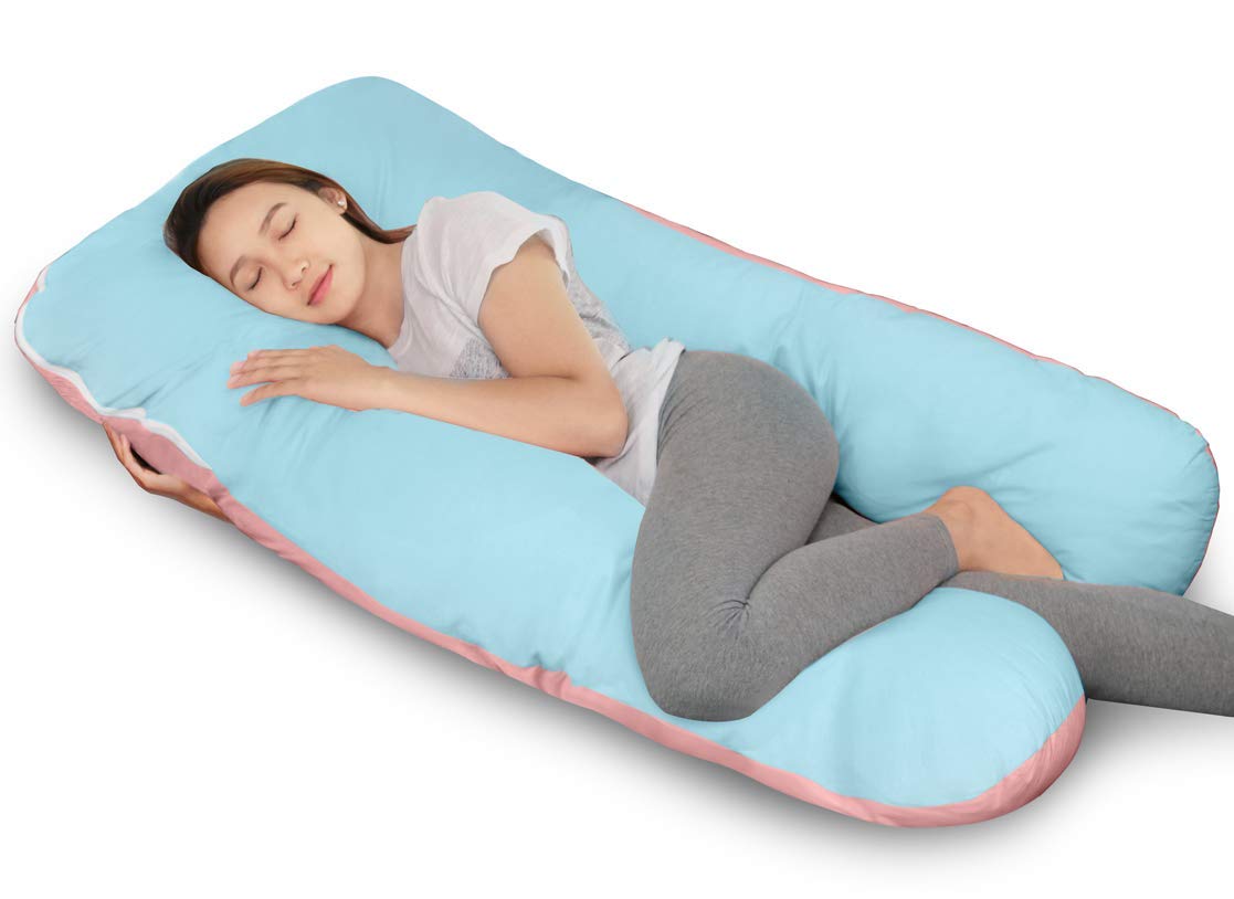 U-shaped pregnancy pillow