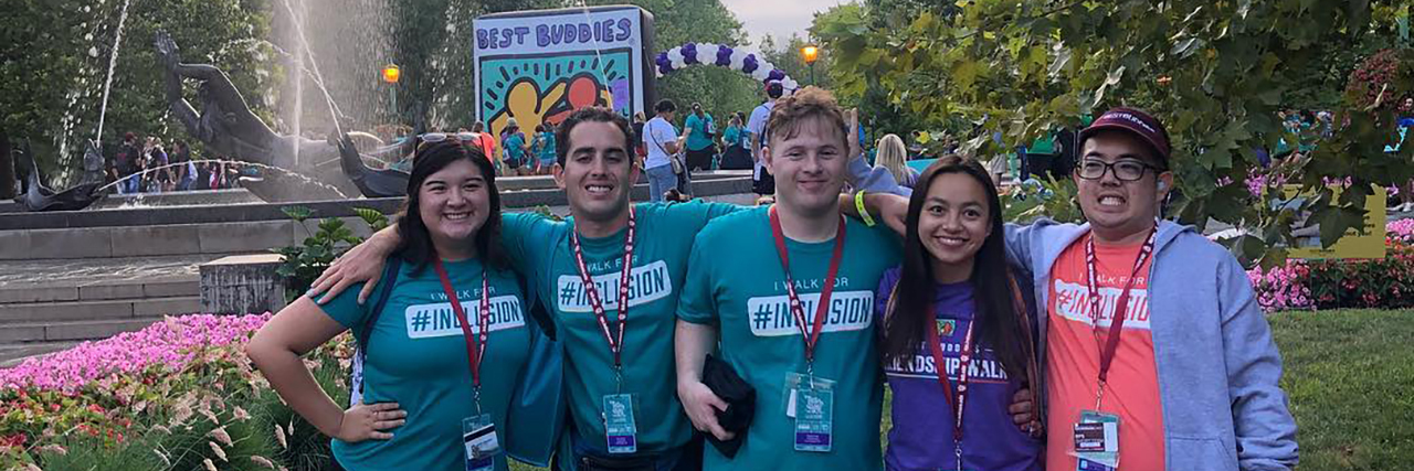 Accepting Myself as an Extraordinary Aspie Richard at a Best Buddies conference in Indiana.