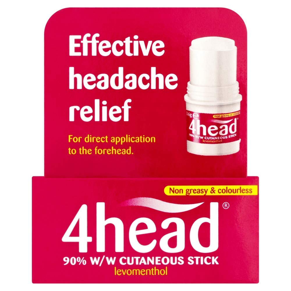 4head stick for effective headache relief