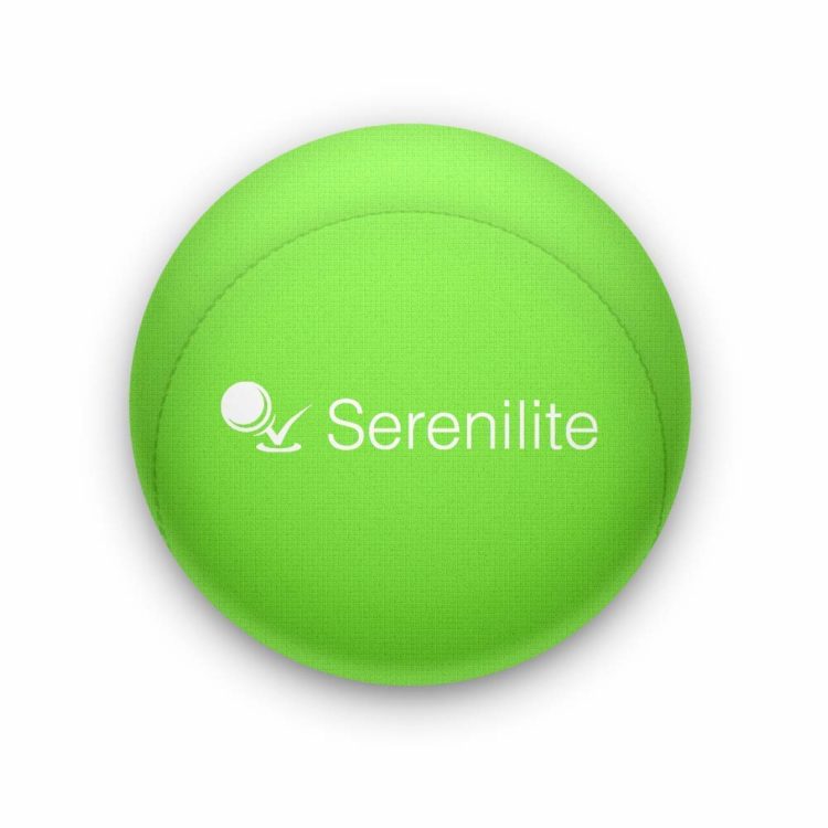 green stress ball