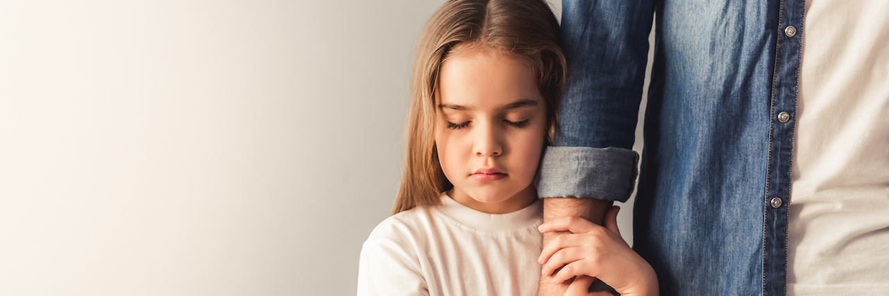 Why I Sometimes Miss My Emotionally Abusive Father A young girl holding her father's hand