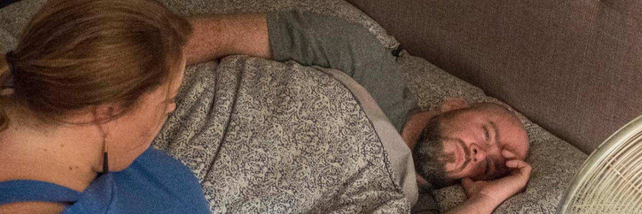 The Little Known Antidepressant Side Effect Highlighted in This Is Us Kate sitting next to Toby in bed on "This Is Us"