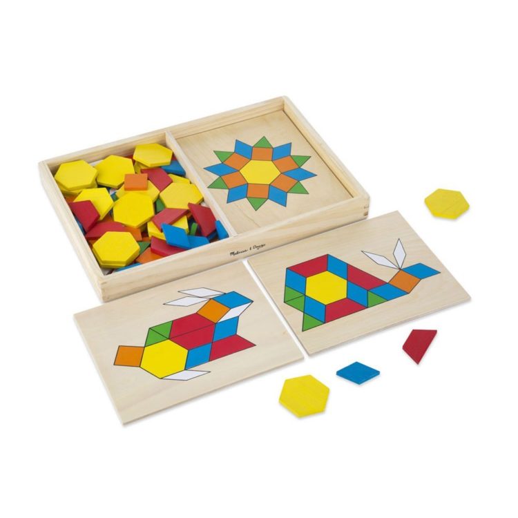 Melissa & Doug colorful tiles