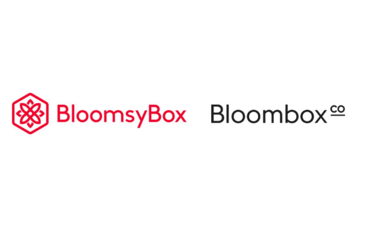 BloomsyBox and BloomBox flower subscription service logos