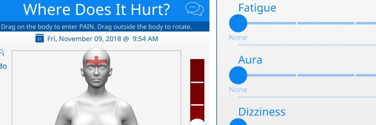 GeoPain App Lets Users Draw and Track Their Pain geopain app screenshots