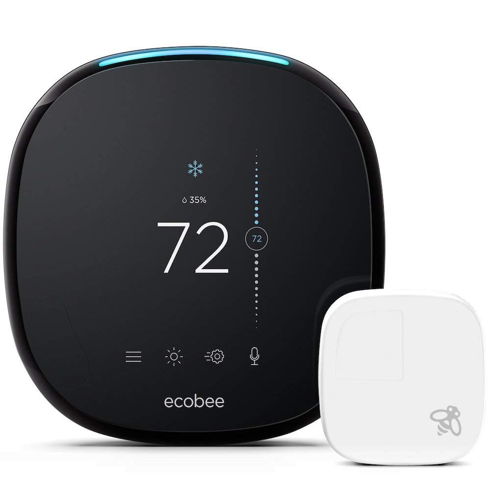 Ecobee4 thermostat with room sensors to regulate your home's temperature if you have a chronic illness or disability.