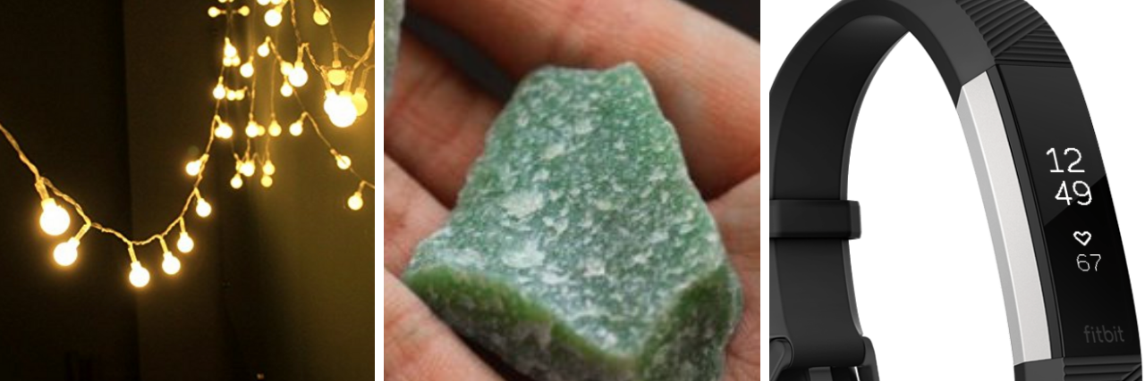 10 Gifts to Comfort Someone Who Has Been Through a Trauma Fairy lights, green crystal, FitBit