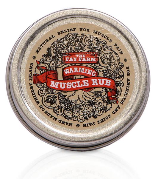 the fay farm cbd warming muscle rub